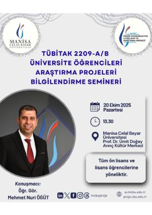 TÜBİTAK 2209 Proje Hazırlık ve Yapay Zekâ Destekli Yazım Eğitimi (Sertifikalı)